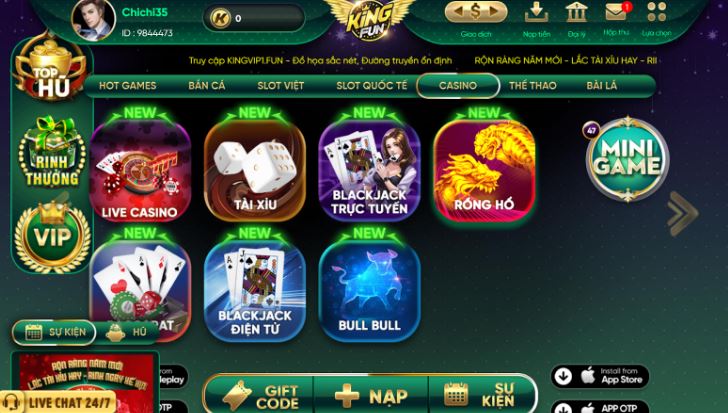 Danh sách các sản phẩm game được xếp hạng Sumvip phổ biến nhất - Sumvip
